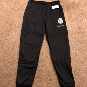 Real Madrid Black Joggers